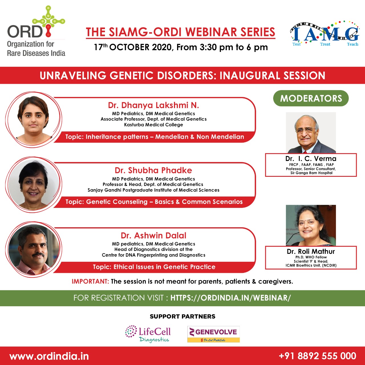 Unraveling Genetic Disorders: Inaugural Session
