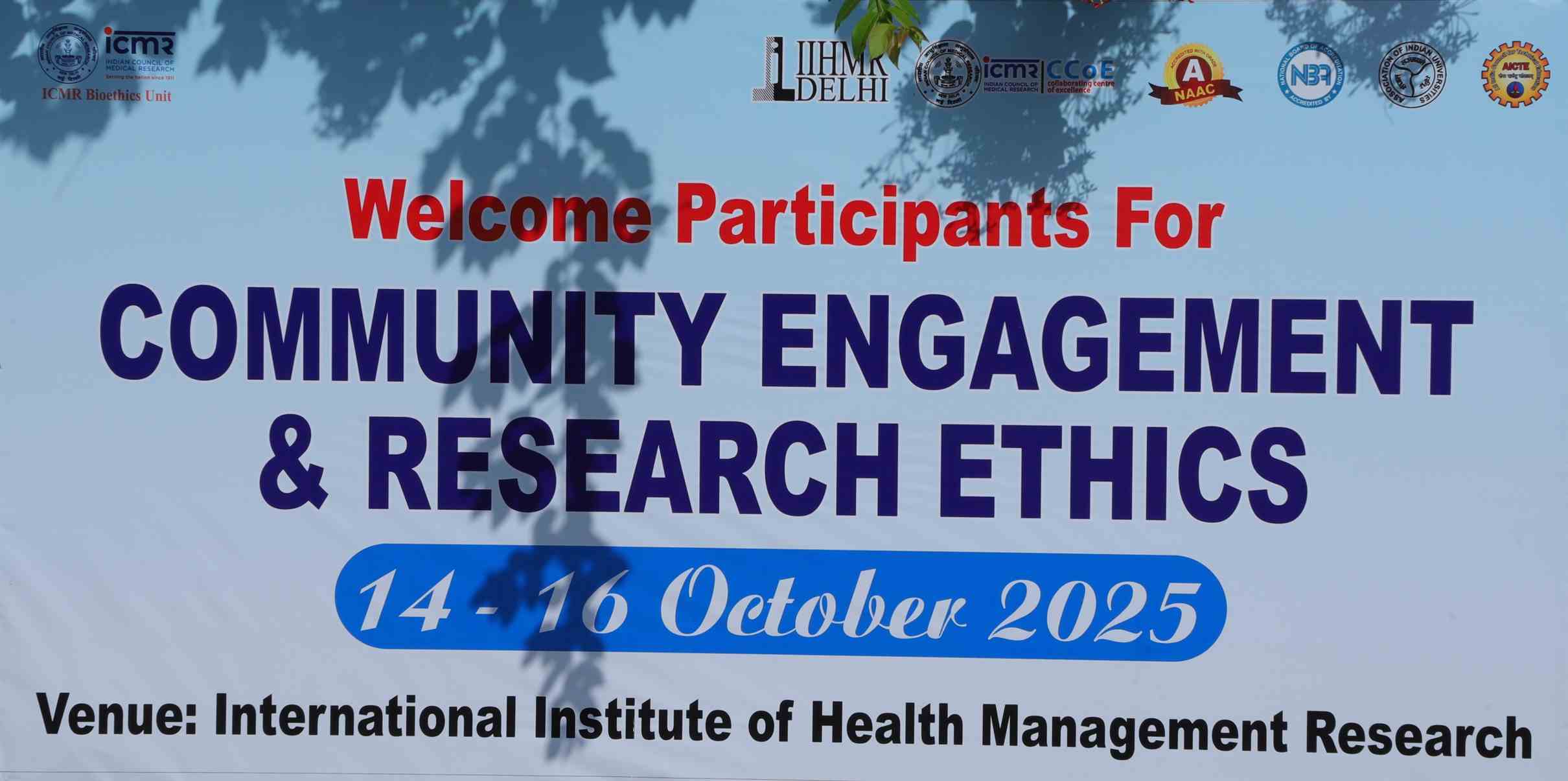 Workshop on Community Engagement & Research Ethics