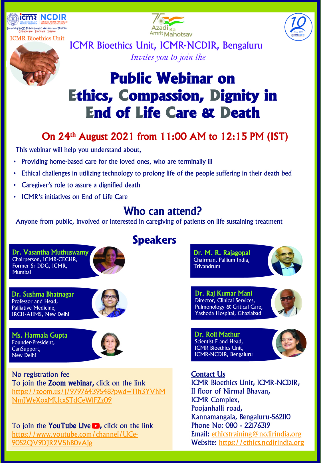 ICMR Training on Research Ethics